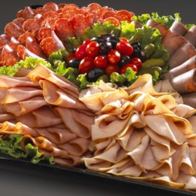 Rolled Lunch Meat Tray