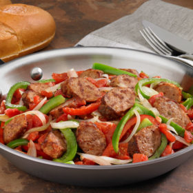 Sausage, Peppers, & Onions